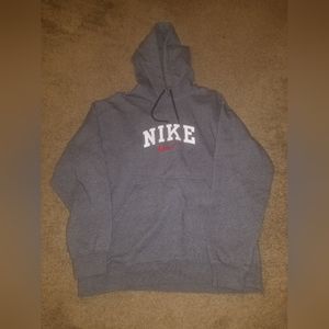 Vintage nike center swoosh hoodie